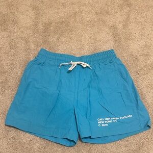 Barstool Sports “Call Her Daddy” Blue Swim Trunks